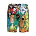 thumbnail image 2 of Lsque Scooby-Doo Mens Sleep Pajama Shorts,Short Pajama Pants, Cotton Ultra-Soft Knit-Small, 2 of 9
