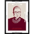 thumbnail image 5 of Art.com Ruth Bader Ginsburg - The Notorious RBG (Red) Art Print, Black Frame Wall Art, 17" x 23", 5 of 5