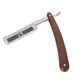 thumbnail image 1 of Maquinilla de afeitar plegable profesional para peluquero, afeitadora de barba de acero inoxidable, herramienta de depilación, 1 of 11