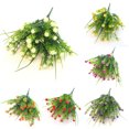 thumbnail image 2 of Coofit 2 Bunches Artificial Flower Lifelike Fake Plant Artificial Plant for Home, 2 of 7