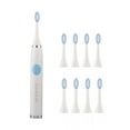 thumbnail image 2 of Electrodomésticos, Cepillo de dientes, Cepillo de dientes con 8 cabezales, 5 modos de limpieza, Resistencia al agua IPX7 - Cepillo de dientes mejorado, Mayor vida útil, Carga más rápida, 2 of 7