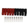 thumbnail image 4 of Enchufe de 30 A, 600 V, para Conector Estilo Anderson, Cubierta Protectora de PVC Negra, Manguitos Terminales para Equipos Eléctricos, 4 of 5