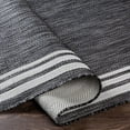 thumbnail image 4 of Mark&Day Outdoor Rugs, 5x7 Wezep Traditional Indoor/Outdoor Dark Gray Area Rug, Non Shedding Dark Grey Carpet for Patio, Porch, Deck, Bedroom, Living Room or Kitchen (5'3" x 7'7"), 4 of 7