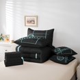 thumbnail image 4 of YST Volleyball Bedding Comforter Sets 7pcs Sports Gamer Bed in a Bag, Full, 4 of 4