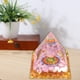 thumbnail image 4 of Pirámide De Cristal Decorativa Estatuilla de decoración de arte de oficina en casa de curación de meditación de pirámide de cristal (C) Likrtyny Libre de BPA, 4 of 5