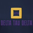 thumbnail image 3 of CafePress - Delta Tau Delta Full Color Stacked Signature T Shirt - Women's Traditional Fit Dark T-Shirt, 3 of 4