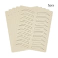 thumbnail image 1 of Eyebrow Practice Skin Silicone Microblading Sheet Realistic Touch Makeup Brow Inkless No Ink Needed 1mm Makeup Brow Inkless Training Salon Use 5pcs, 1 of 9