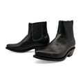 thumbnail image 5 of The Western Shops Men's Genuine Leather Short Ankle Cowboy, Charro Botin, 5 of 6