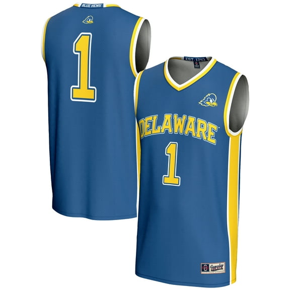 Male GameDay Greats #1 Blue Delaware Fightin' Blue Hens Lightweight Basketball Jersey