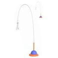 thumbnail image 1 of <p>Cat Teaser Wand,  Suction Cup Base Easy Storage Elastic Steel Wire Rod Cat Teaser  For Home</p>, 1 of 7