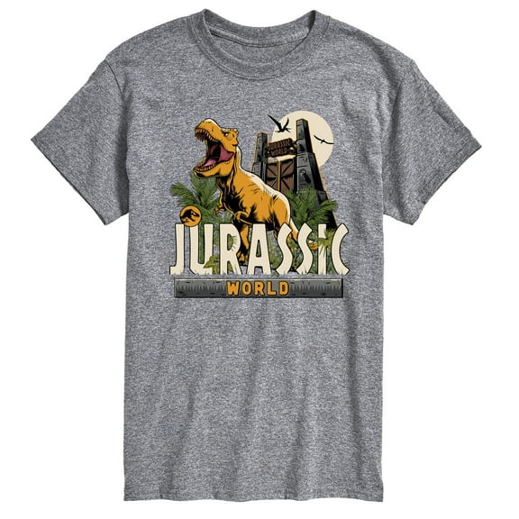 Jurassic Park - Jurassic World T Rex - Men's Short Sleeve Graphic T-Shirt