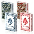 thumbnail image 4 of Neasyth Plastic Waterproof Playing Cards, Jumbo Index Large Print, 2 Decks Poker Size for Adults Seniors, 4 of 6