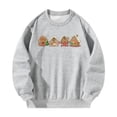 thumbnail image 2 of Sudadera de manga larga para mujer, sudadera con cuello redondo, sudadera estampada, ropa de moda, sudadera para acampar en la calle , l L Yinane Sudadera Mujer, 2 of 8