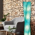 thumbnail image 3 of Eangee Home Design Twist Giant Floor Lamp, Shade Made Of Cocoa Leaves, 11x11x72 Inches, 3 of 4