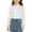 D-White, variant on Girls' Button Down Shirt Lace Ruffle Peter Pan Collar School Uniform Blouse Bubble Flared Cuff Long Sleeve Wrinkle Resistant Dress Shirt D-White