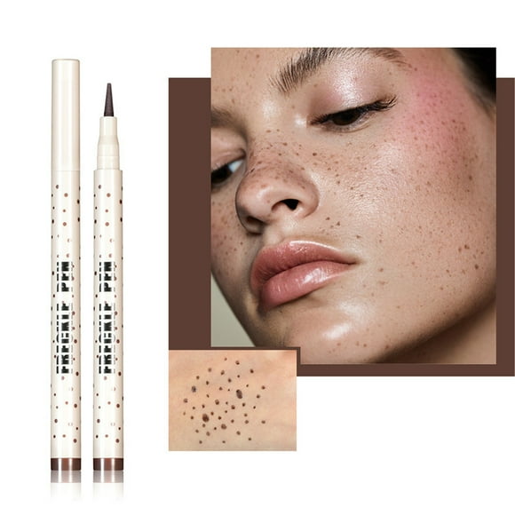 Besaacan freckle pen Clearance! Freckle Pen Simulation Pen Color Rendering Is Easy to Apply Natural European and American Imitation Freckle Pen Makeup 2g Makeup B