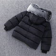 thumbnail image 5 of Boys Girls Winter Coats Winter Coat Boys Girls Puffy Cotton Coat Ski Jacket Boys Boys Coats Insulated Outerwear Down Coat for Boys, 5 of 6