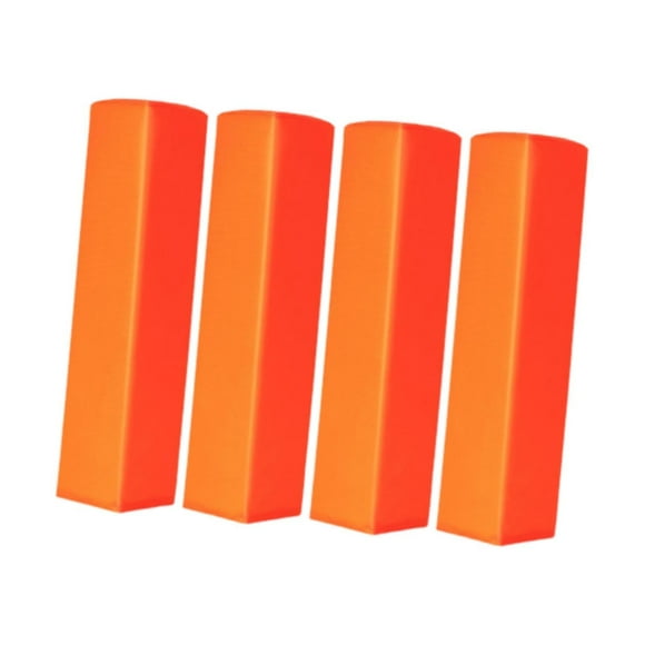 QualitChoice 4Pcs Football End Zone Pylons Football Field Marker Football Field Equipment