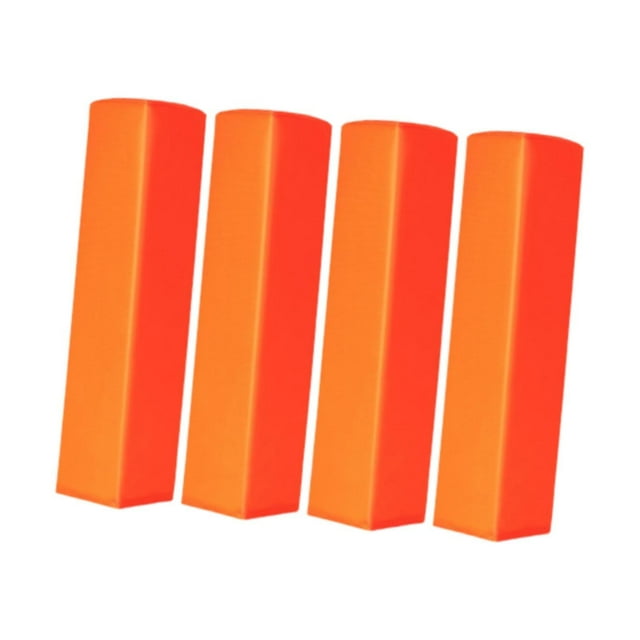 Wweixi 4Pcs Football End Zone Pylons Football Marker Field Equipment Field Football
