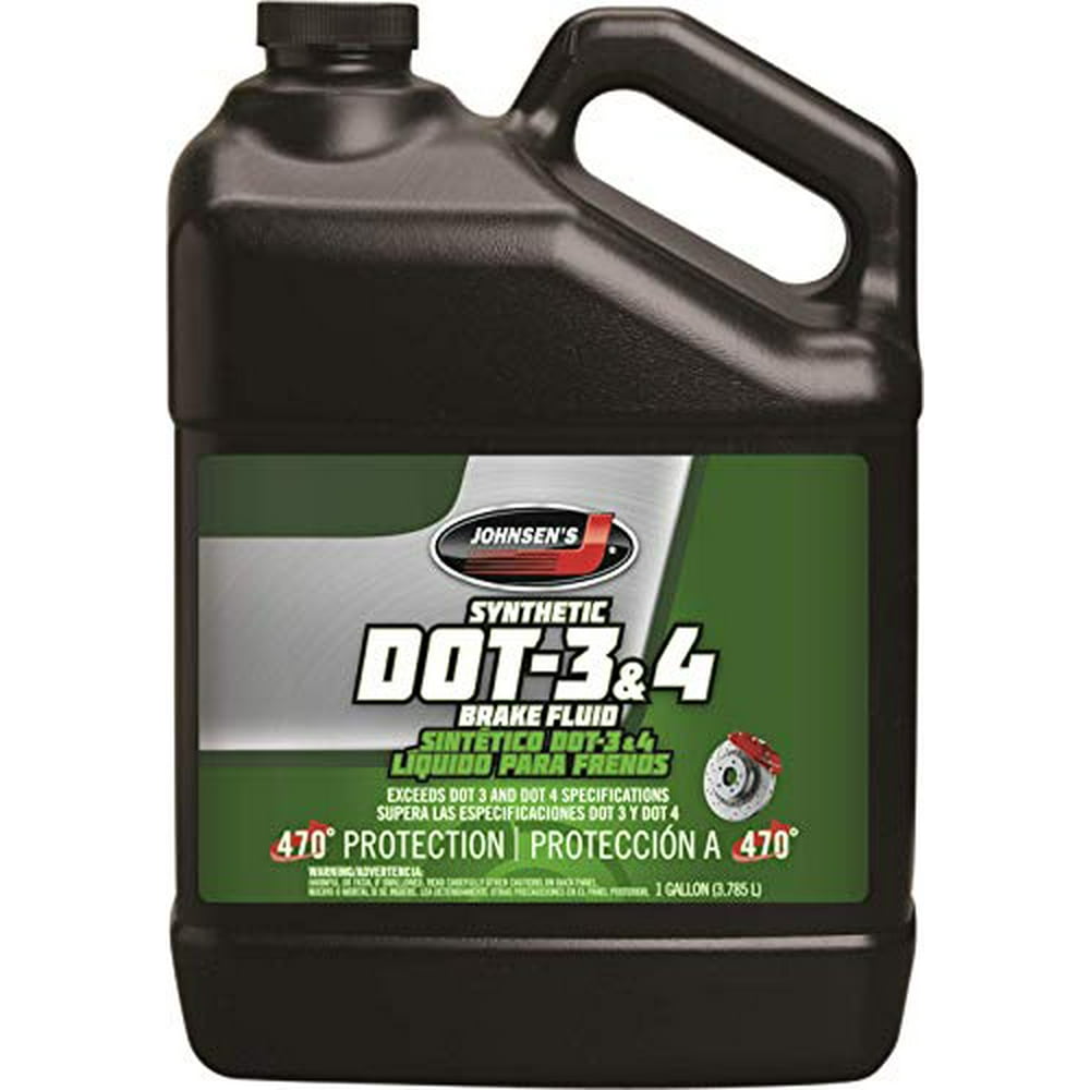 Johnsen's 5034 Premium Synthetic DOT4 Brake Fluid 1 Gallon Walmart