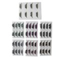 thumbnail image 2 of EELHOE 28 pares de pestañas postizas 7 colores reutilizables delineador de ojos pegatinas de pestañas suministros de maquillaje para mujeres y niñas, 2 of 8