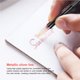 thumbnail image 2 of Rotuladores Shimmer Marker Set Resaltador borrable Rotuladores de contorno metálico para escribir Dibujo 12pcs Inevent EL014203-02, 2 of 6