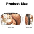 thumbnail image 5 of Squirrel USB Travel Organizer Case Small for Electronic Devices - Oxford Cloth Waterproof Travel Cord Charger Organizer 5.9x9.44x3.14 in, 5 of 6