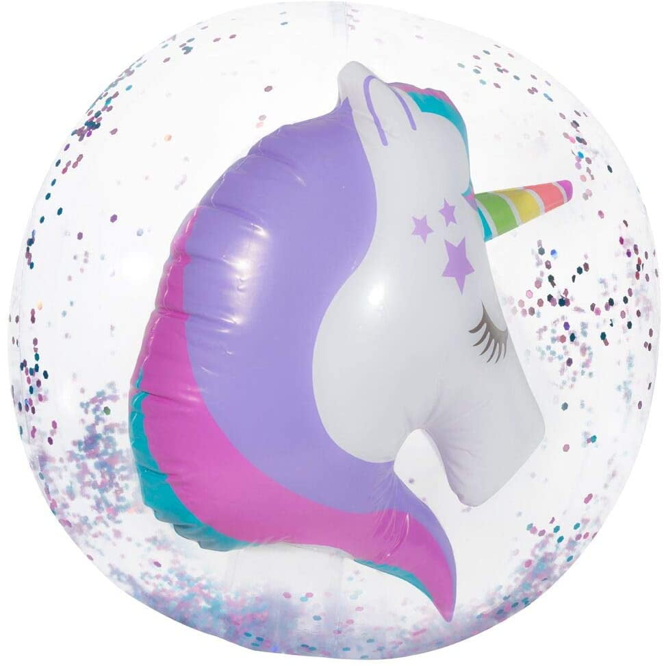 unicorn beach ball