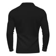 thumbnail image 5 of Enjoytime Long Sleeve Shirts for Men Collared Button Knit Lightweight Breathable Casual Workout Shirt, 5 of 8