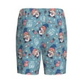 thumbnail image 5 of Easygdp Independence With Gnome Men's Short Pajama Pants, Sleep Shorts, Household Pants, Casual Pants with Pockets - Small, 5 of 9