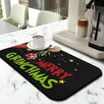 thumbnail image 2 of Christmas Dish Drying Mat 2 Pack 19.5x12Inch Christmas Gifts Christmas Decorations Drying Mat for Kitchen Counter Ultra Absorbent and Non-Slip Coffee Machine Mat Dish Drainer Rack Mats, 2 of 6