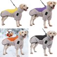 thumbnail image 2 of Chaquetas acolchadas para perros, abrigo reflectante de invierno, ropa cómoda con cremallera, 2 of 5