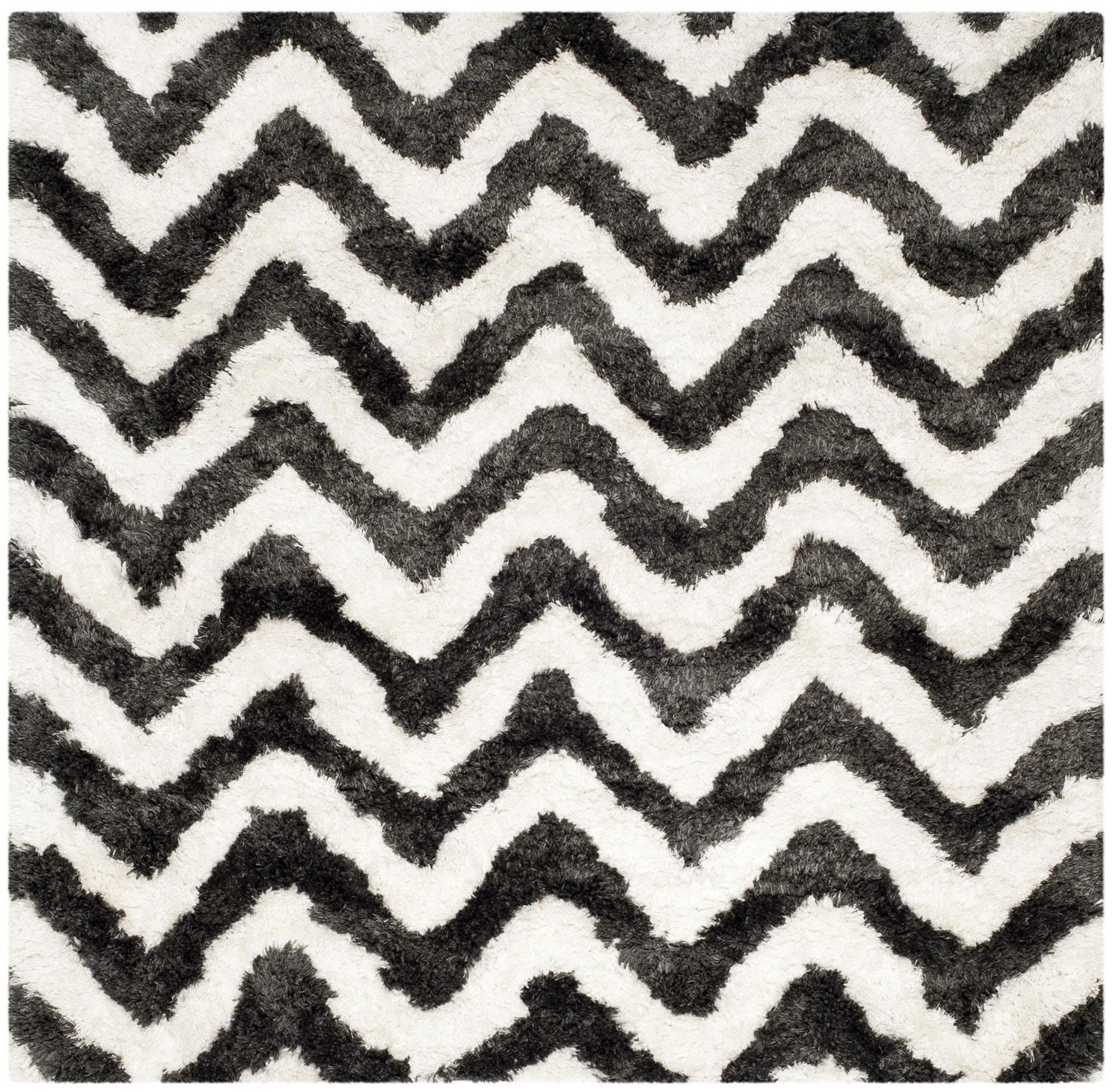 Safavieh Barcelona Carmella Zigzag Stripes Shag Area Rug