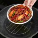 thumbnail image 3 of Air Fryer Steaming Racks Stainless Steel Stackable Roasting Racks Airfryer Grill Baking Cooker Kitchen Accessories Cooking Tools, 3 of 5