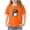 #0133-Orange, variant on Favoffer Toddler Girls Short Sleeve Tee Summer Bunny Print Cute Round Neck Casual Basic Top Fashion Graphic Shirt for Daily Home Play Photo Shoot Sizes 2-13Y