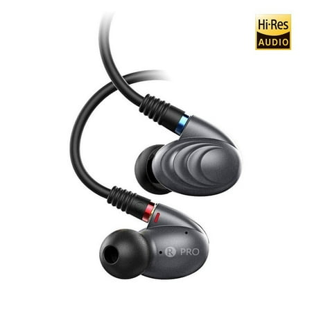 - FiiO F9 PRO Best Over The Ear Headphones/Earphones/Earbuds Detachable Cable Design Triple Driver Hybrid (1 Dynamic + 2 Knowles BA) in-Ear Monitors with Android Compatible Mic and Remote (Titanium)