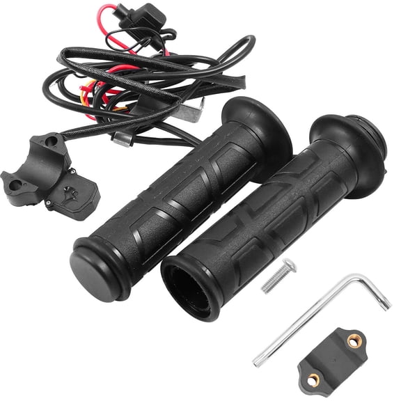 Heated Grips Motorcycle Handlebar Motorbike Grip  Heater Warmer Motor Hot Cycle Handlebars Heaters Cover Handle