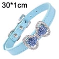 thumbnail image 2 of Los collares y corbatas con diamantes de imitación para mascotas, gatos y perros son adecuados para perros y gatos de tamaño pequeño y mediano., 2 of 5