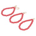 thumbnail image 1 of Llavero de perlas, pulsera de perlas de 3 piezas de 12 mm, hebras de cuentas de perlas, pulsera de perlas ultra sensible, 1 of 9