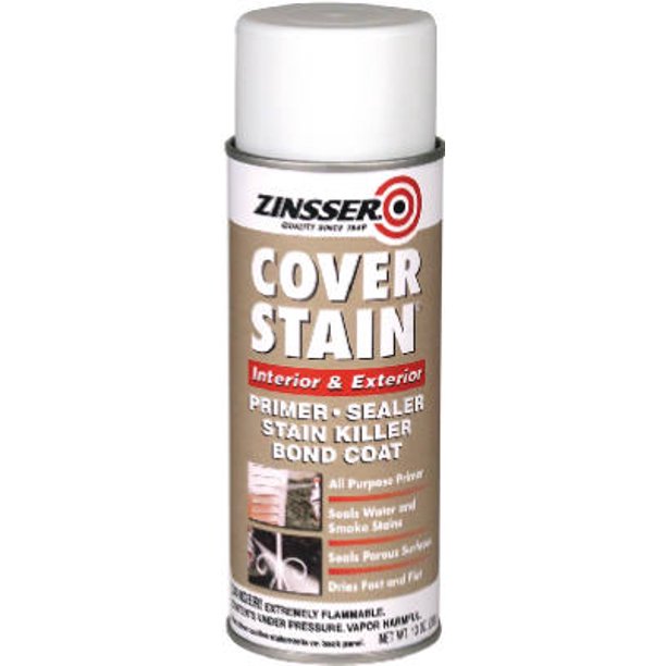 Zinsser Aerosol Oil Based Cover Stain Killing Primer/Sealer, 13 Oz