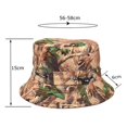 thumbnail image 2 of Charmgo Trucker Hat Clearance, Camouflage Jungle Print Fisherman Hat Men and Women Outdoor Sunscreen Hat Basin Hat Bucket Hat Baseball Cap, Sun Hats for Women A, 2 of 4