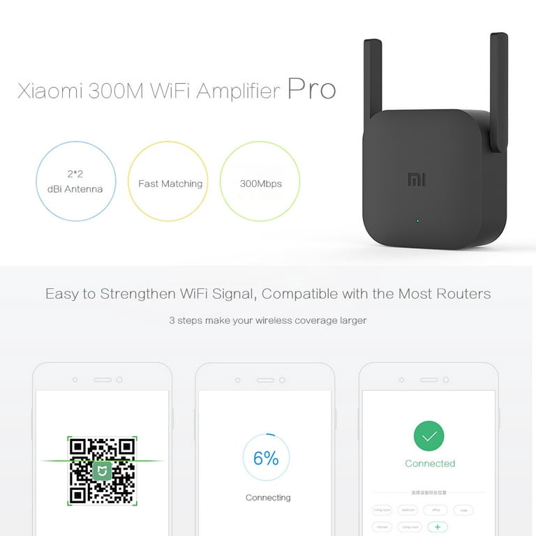 Xiaomi Original Wifi Amplifier Pro Router 300M 2.4G Repeater Network  Expander – Oz Marketplace