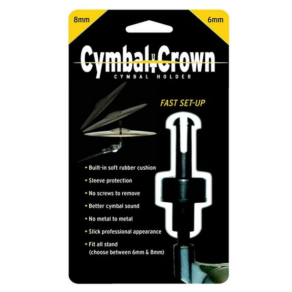 Cymbal Crown Quick Release Cymbal Holder 8 mm
