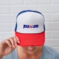 thumbnail image 6 of CafePress - Jesus Is Lord - Adjustable Unisex Printed Trucker Hat with Mesh Back, 6 of 10