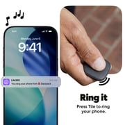 Life360 Tile Mate Bluetooth Tracker for Keys, Bags, Phones, and More, iOS and Android, Black 4-Pack (New)