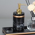 thumbnail image 4 of Dispensador de jabón de resina Sunnimix 500 ml Negro, 4 of 8