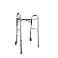 thumbnail image 2 of Folding Walker w/Wheels Blue Jay Brand, 2 of 2