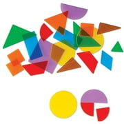 Learning Resources LER1766 Translucent Geometric Shapes