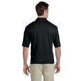 thumbnail image 3 of Jerzees Mens SpotShield Short Sleeve Jersey Sport Shirt, 5X, Black, 3 of 4