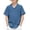 Dark Blue, variant on Arshiner Boys Short Sleeve Button Down Shirt Texture Summer Beach Vacation Shirt